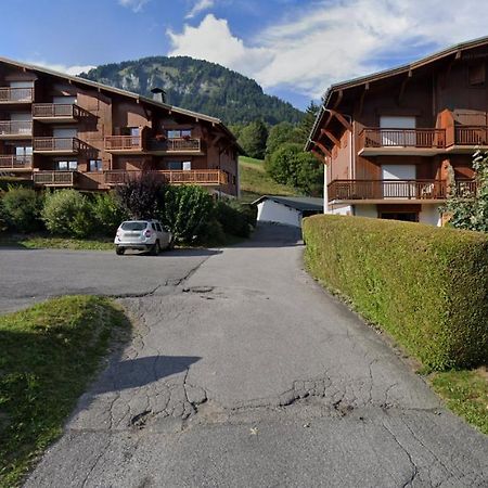 Charmant Studio + Jardin Vue Pistes Et Local Velo Praz-sur-Arly Exteriér fotografie